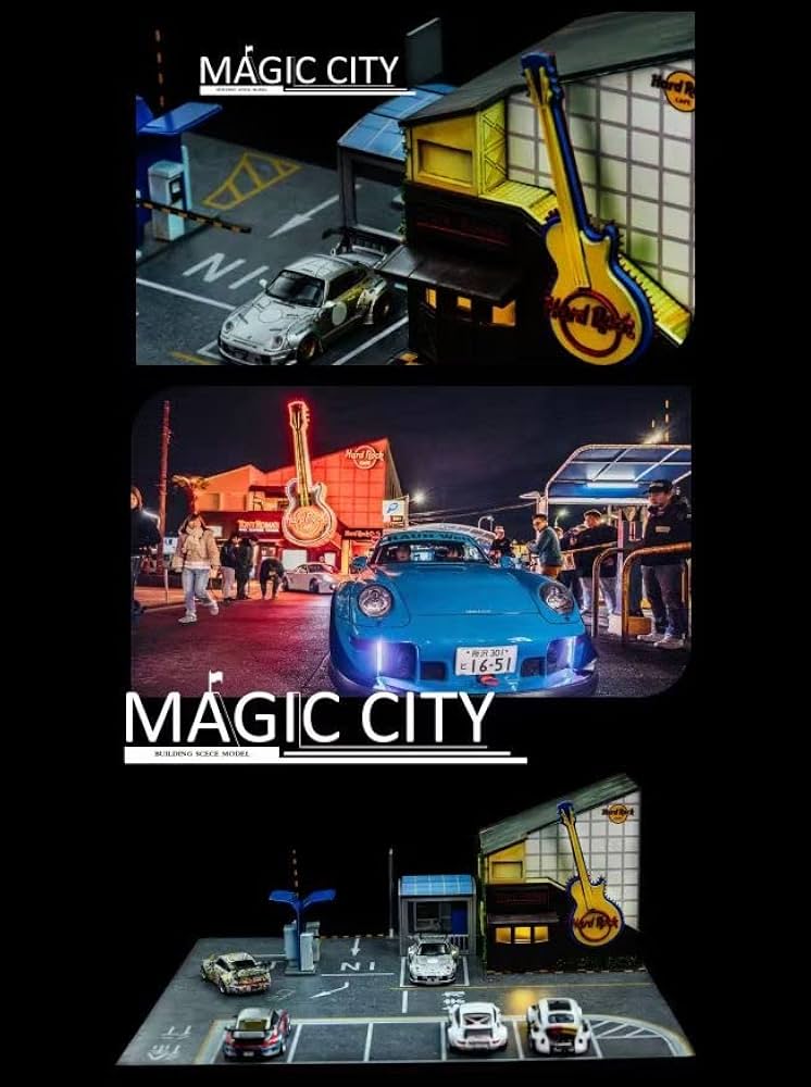 1/64 magic city ジオラマ roppongi annual gathering